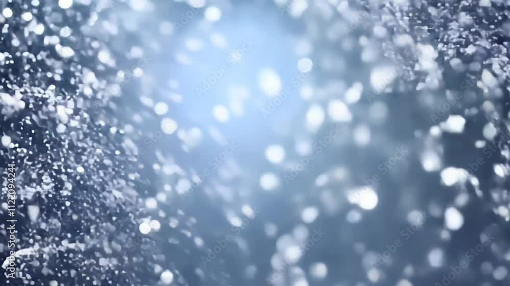 Poster dancing droplets create a mesmerizing display of light and motion in a magical underwater realm. gen