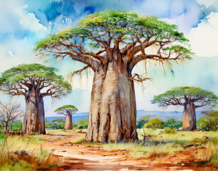 Baobab Trees