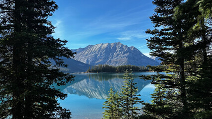 Fototapeta premium lake mountain 