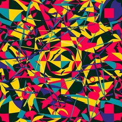 Vector set of abstract geometric shapes