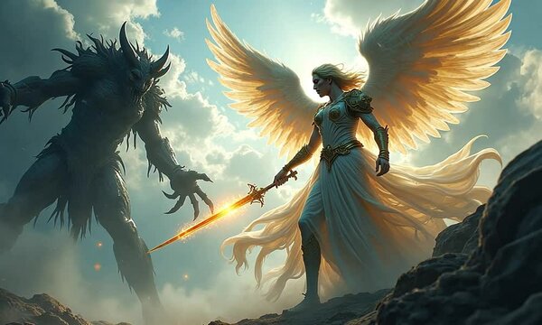 angel vs demon