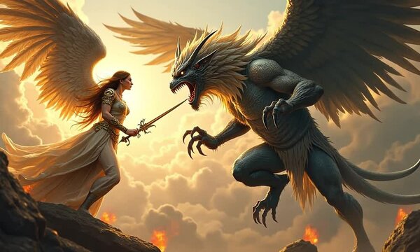 angel vs demon