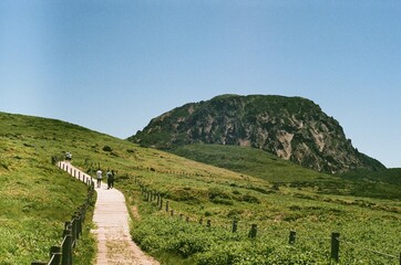 Obraz premium Halla-san mountain on the Jeju island