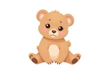 Fototapeta premium Cute Bear (Cub) 