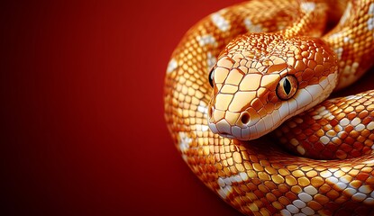 Obraz premium Close-Up of a Snake 