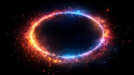 Obraz premium space, galaxy, star, nebula, abstract, light, stars, 