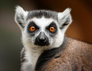 Naklejka premium ring tailed lemur
