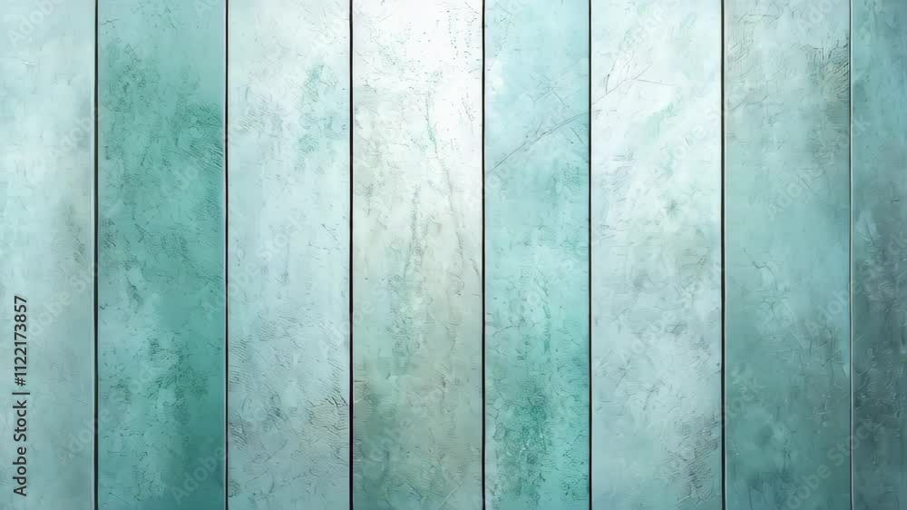 Poster stunning abstract wall design with tranquil shades of blue creating a serene atmosphere