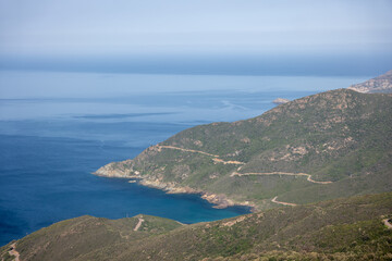 view from the sea, Cap Corse