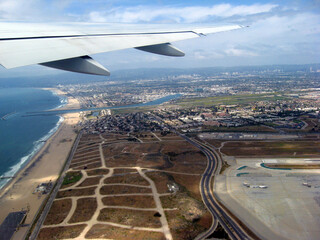 Foto aerea, America