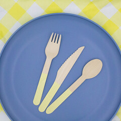 Wooden Yellow Utensils