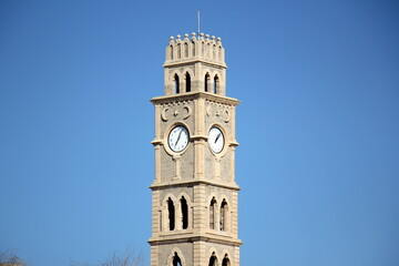 Fototapeta premium city ​​clock on the tower