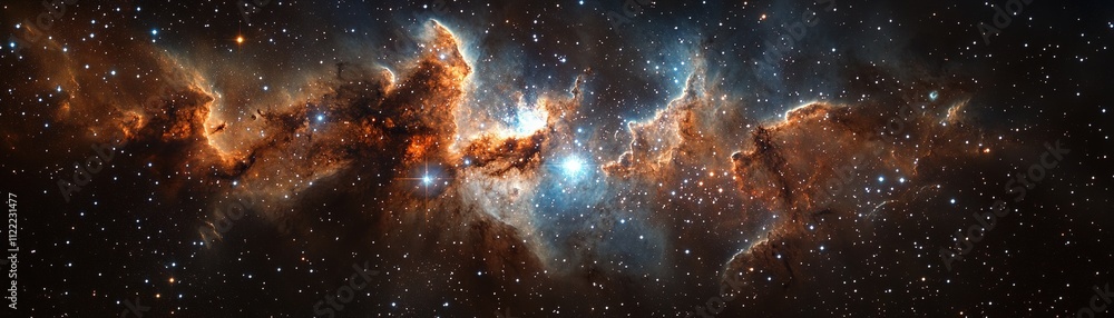 Canvas Prints exploring celestial phenomena deep space astrophotography cosmic environment wide-angle view stellar
