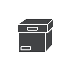 box icon sign and symbol