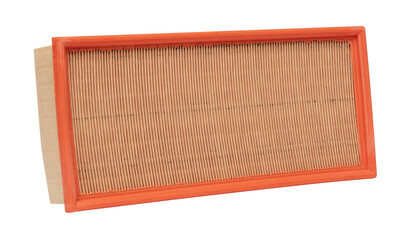 Car engine air filter cut out image replacement part