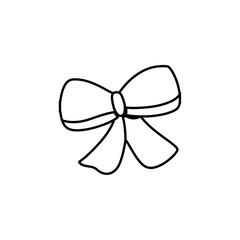 bow icon sign and symbol