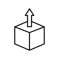box open icon sign and symbol