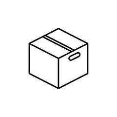 box icon sign and symbol