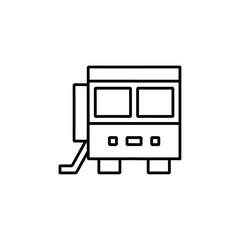 bus icon sign and symbol