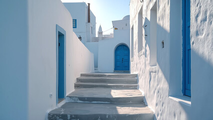 Charming Greek Alleyway