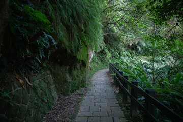 Xiangshan mountain in Taipei Taiwan