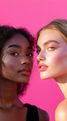 Obraz premium portrait of two girls