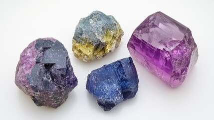 Fototapeta premium Exploring the Uncommon Beauty of Colored Spinels and Rare Gems