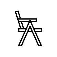 Chair icon symbol vector image illustration