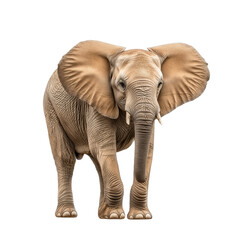 Fototapeta premium elephant isolated on white