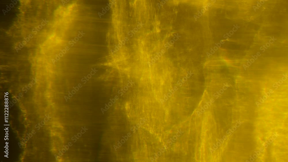 Aufkleber Easy to add lens flare effects for overlay designs or screen blending mode to make high-quality images. Abstract sun burst, iridescent glare over black background. Wide angle horizontal wallpaper.