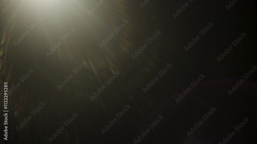Poster easy to add lens flare effects for overlay designs or screen blending mode to make high-quality imag