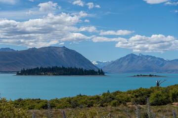 Fototapeta premium lake in the mountains