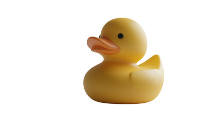 duck isolated on white