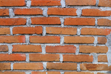 Obraz premium Close-up of a textured brick wall.