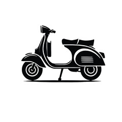 Fototapeta premium Scooter Silhouette