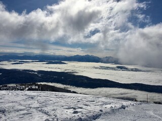 Fototapeta premium snow covered mountains