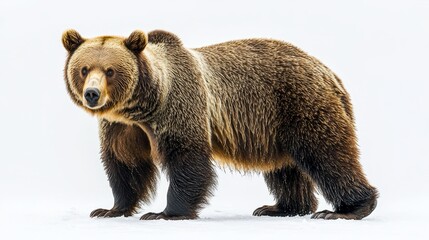 Obraz premium Majestic Brown Bear in Natural Habitat