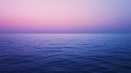 Fototapeta premium Serene Sunset Over the Ocean