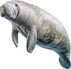 Manatee transparent PNG, isolated, cut-out