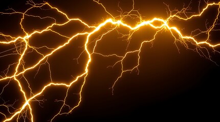 Lightning, electric energy, bright yellow flashes, dynamic movement, abstract background, power concept, glowing lines, dramatic light, striking visual, vibrant electric effects