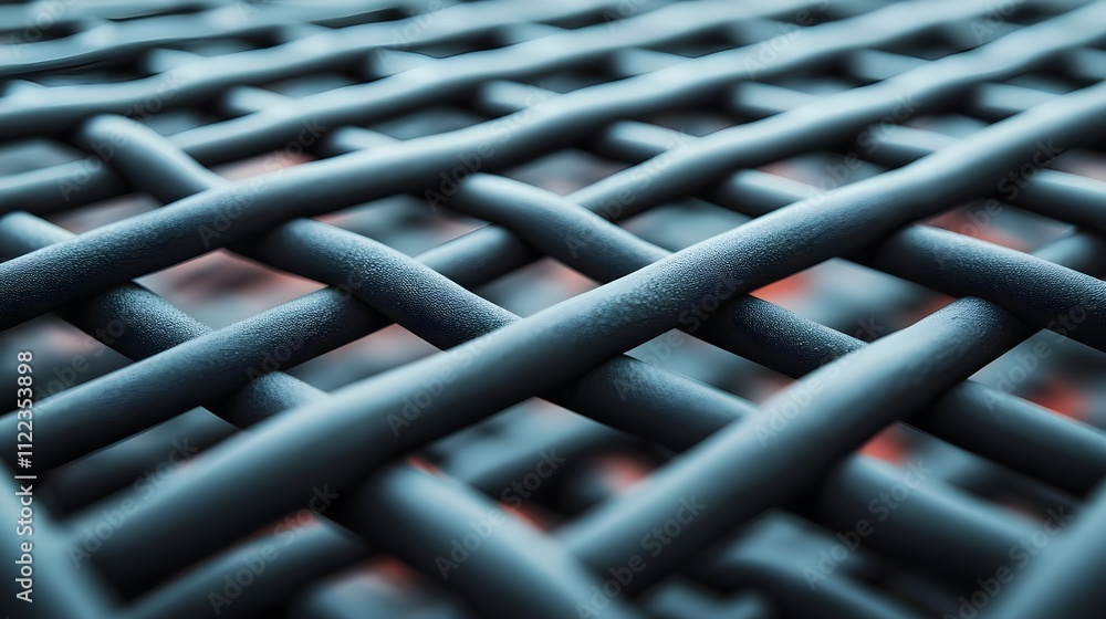 Poster abstract teal mesh grid texture - abstract backgrounds