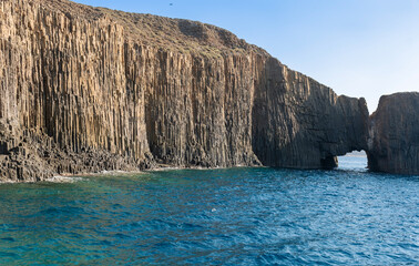 Islets of Glaronissia, Milos, Cyclades. Greece