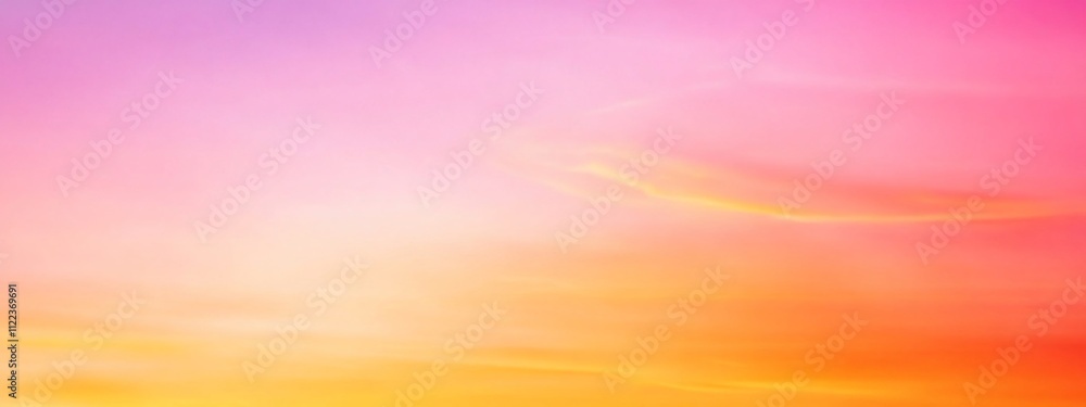 Poster vibrant peach fuzz gradient sky with smooth transition for stunning backgrounds