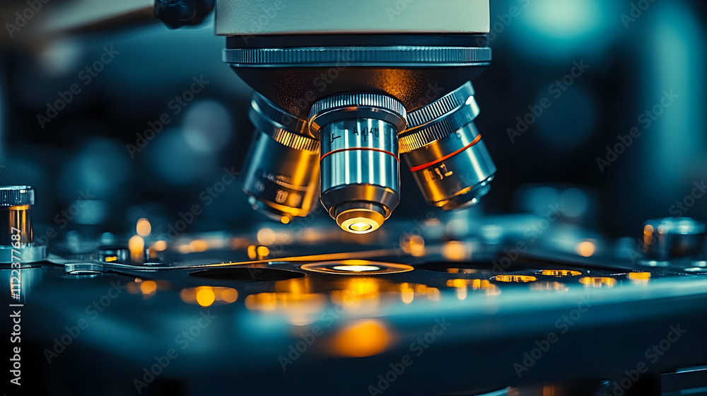 Aufkleber microscope illuminates tiny worlds, revealing cellular structures deeply