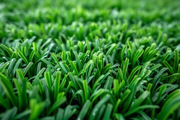Fototapeta premium Closeup of fresh green grass texture