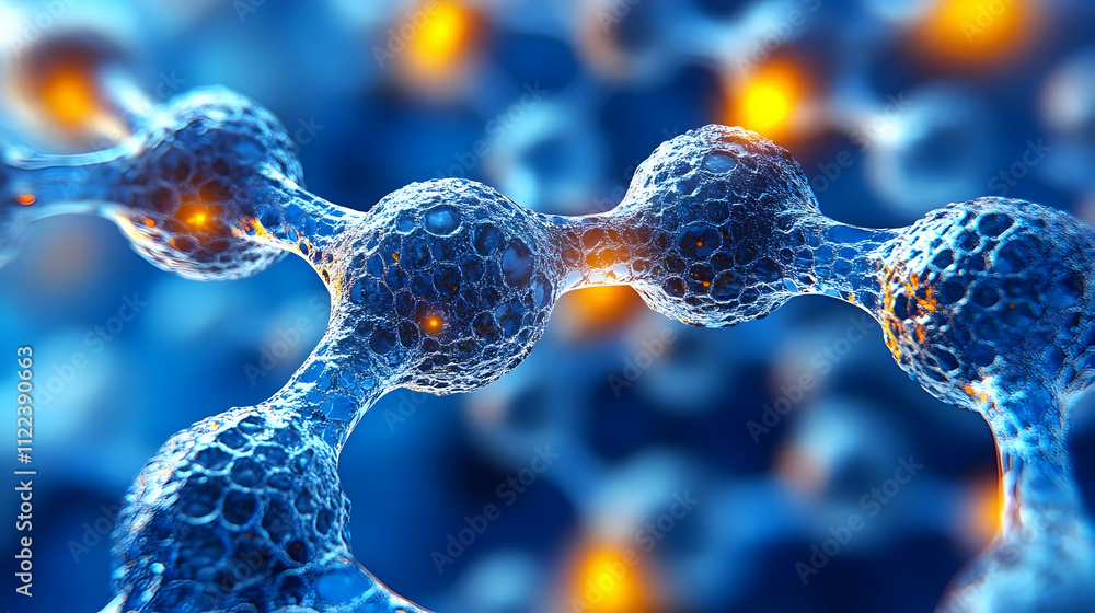 Aufkleber molecule bonds: exploring atomic structures and interactions in science