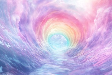 Fototapeta premium Light Multicolor colorful abstract texture. Abstract colorful illustration with gradient.