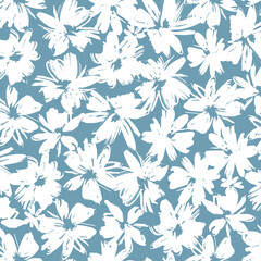 Fototapeta premium Abstract floral pattern perfect for textile design,