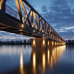 Fototapeta premium Elegant lighting and reflective, subdued highlights.