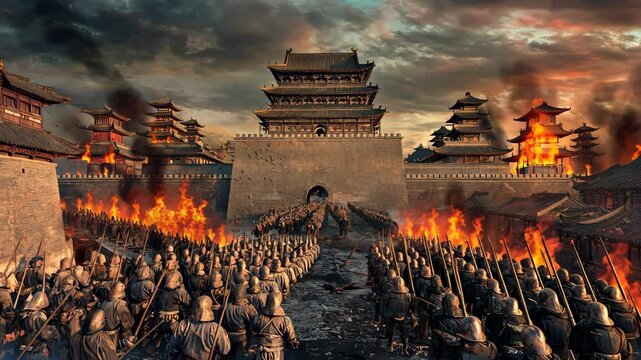Ancient Chinese War Battlefield【4K】